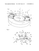 DEVICE AND PROCESS FOR WET TREATING A PERIPHERAL AREA OF A WAFER-SHAPED ARTICLE diagram and image