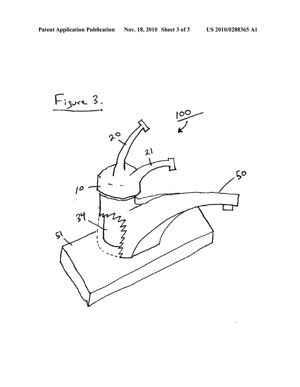 SANITARY DUAL-HANDLED FAUCET HANDLE ASSEMBLY - diagram, schematic, and image 04