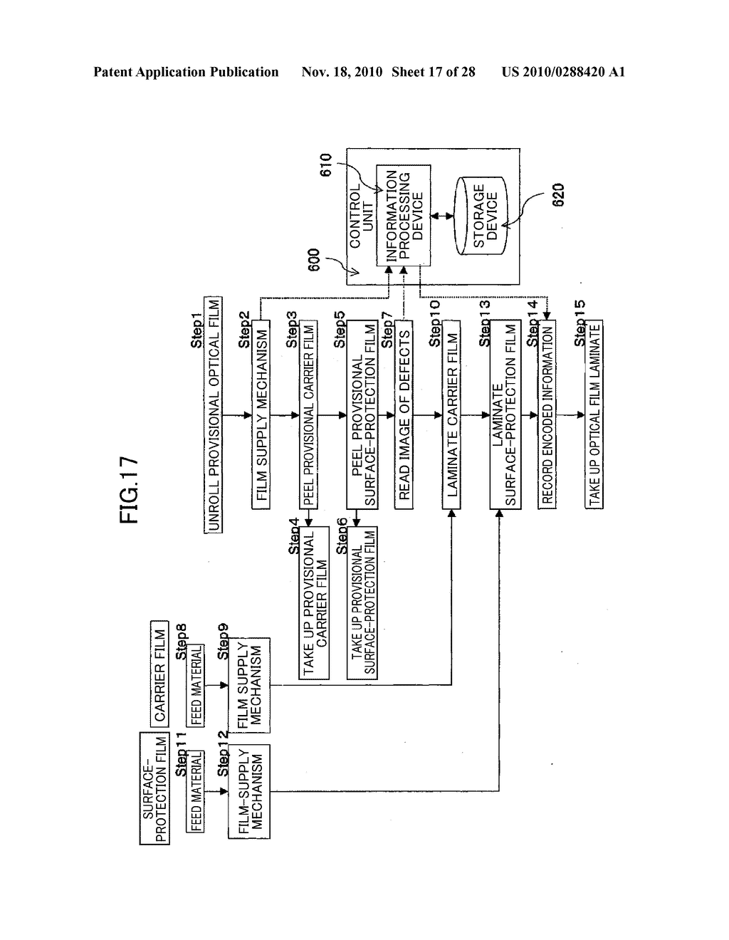 CONTINUOUS METHOD AND SYSTEM FOR MANUFACTURING LIQUID-CRYSTAL DISPLAY ELEMENTS - diagram, schematic, and image 18