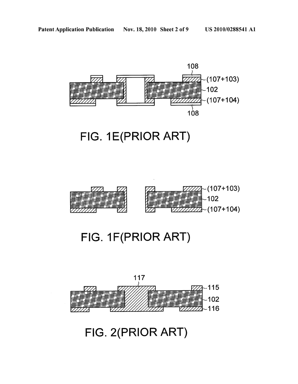 SUBSTRATE HAVING SINGLE PATTERNED METAL LAYER, AND PACKAGE APPLIED WITH THE SUBSTRATE , AND METHODS OF MANUFACTURING OF THE SUBSTRATE AND PACKAGE - diagram, schematic, and image 03