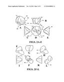  NOZZLE WITH CHANNELS THAT IMPART AN ANGULAR MOMENTUM TO THE EXITING FLUID AND METHODS FOR MAKING AND USING SAME diagram and image