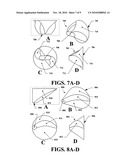  NOZZLE WITH CHANNELS THAT IMPART AN ANGULAR MOMENTUM TO THE EXITING FLUID AND METHODS FOR MAKING AND USING SAME diagram and image