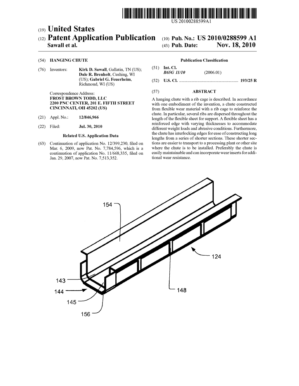 HANGING CHUTE - diagram, schematic, and image 01