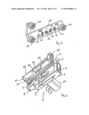 DEVICE FOR OPENING A COVER LEAF OR COVER OF A BOUND PUBLICATION diagram and image