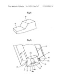 Caulking coupling device, switch and transmission switch diagram and image