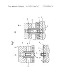 Caulking coupling device, switch and transmission switch diagram and image