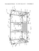 Reusable pallet container diagram and image