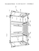 Reusable pallet container diagram and image