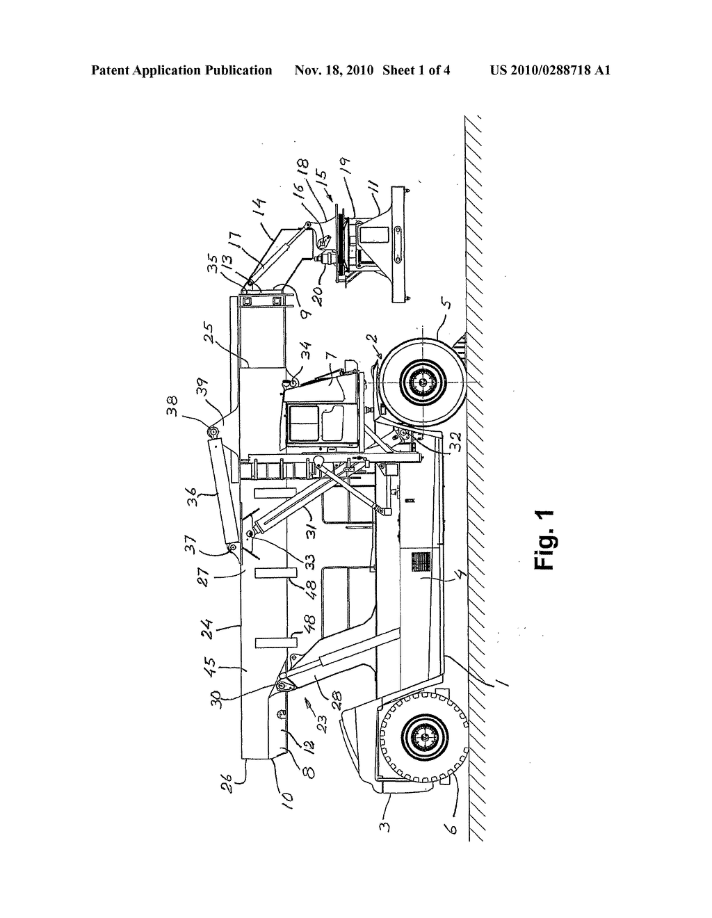 Boom Truck for Handling Loads Above and Below Ground Level - diagram, schematic, and image 02