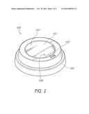 RELEASABLE LOCKABLE LID diagram and image