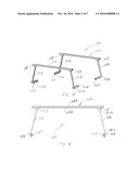 MODULAR RACK SYSTEM WITH GUSSETLESS JOINTS diagram and image