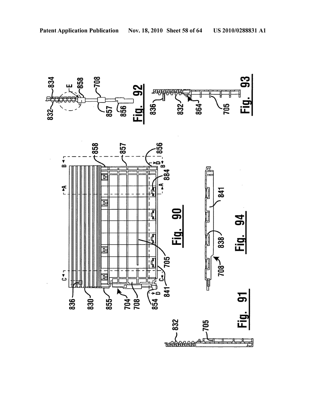 Automated banking machine currency presenter arrangement - diagram, schematic, and image 59