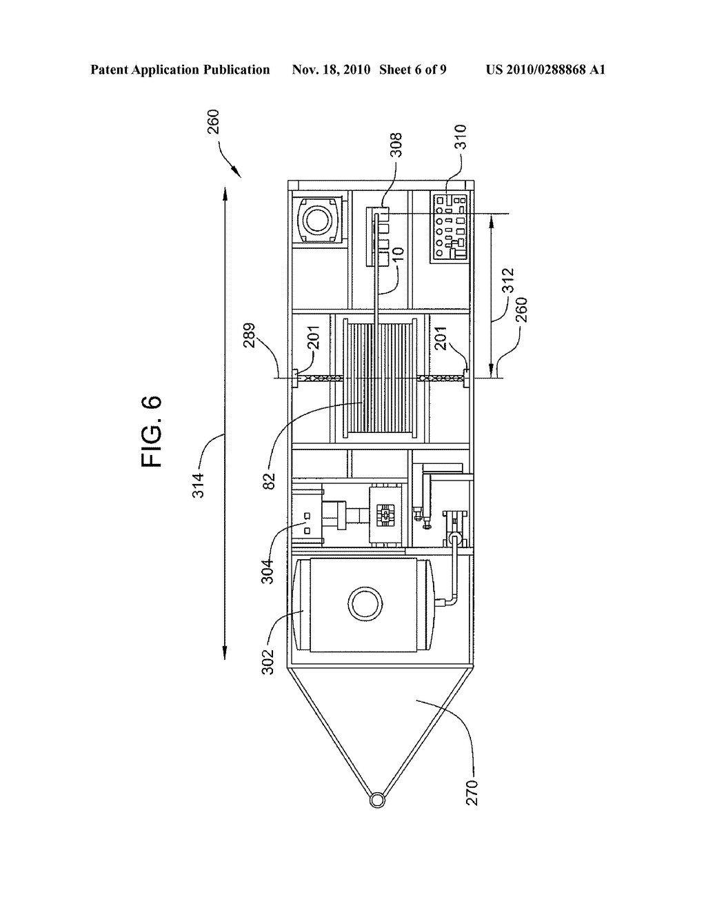 SPOOLING ARRANGEMENT FOR CONTINUOUS COMPOSITE SUCKER ROD - diagram, schematic, and image 07