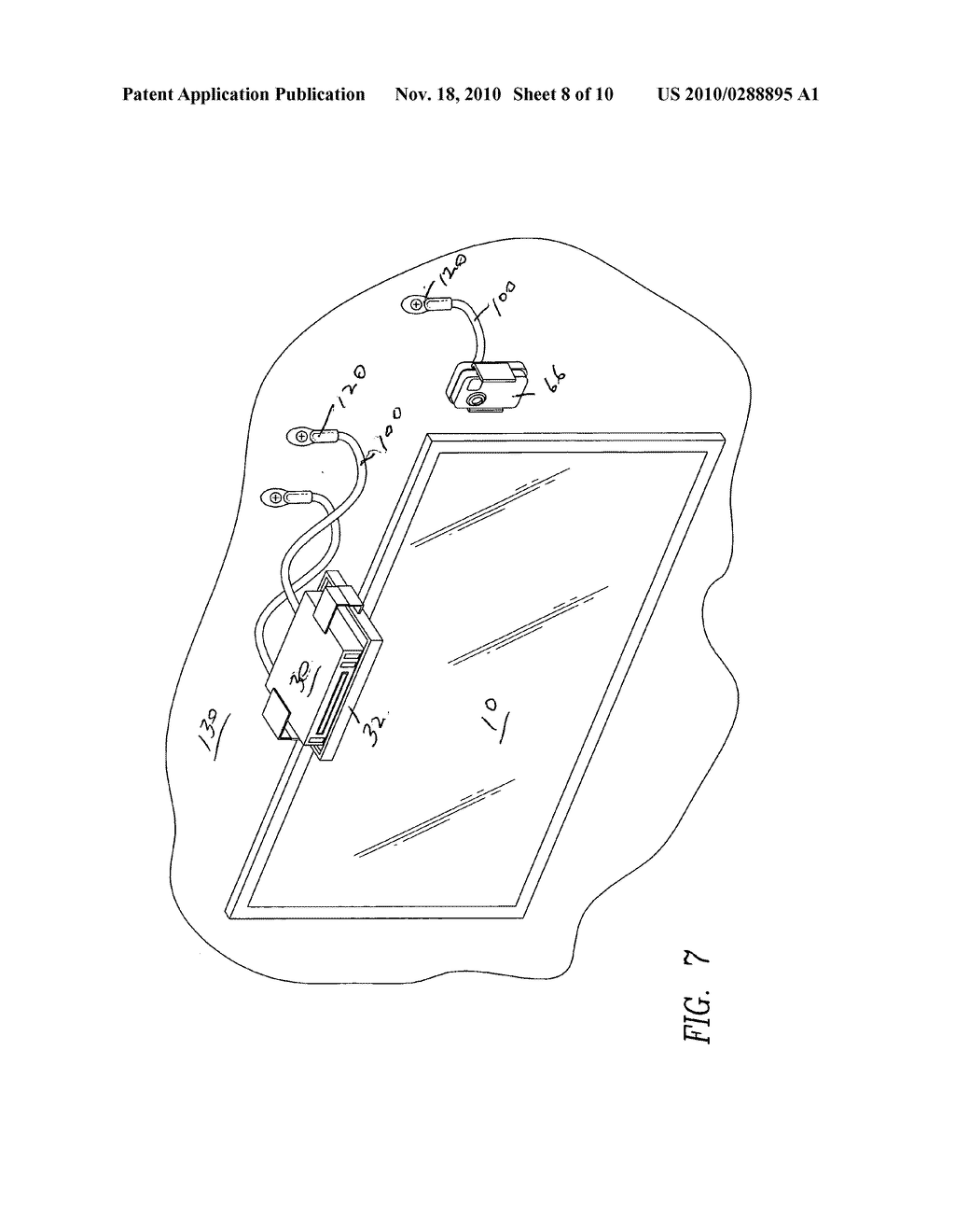 Universal holder and flexible member for mounting, holding, and adjustably positioning electronic products and accessories - diagram, schematic, and image 09