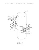 ADJUSTABLE POLE MOUNT diagram and image