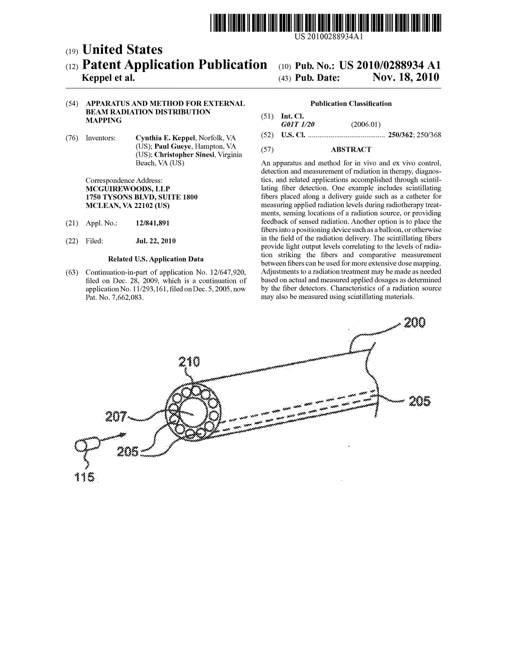 APPARATUS AND METHOD FOR EXTERNAL BEAM RADIATION DISTRIBUTION MAPPING - diagram, schematic, and image 01