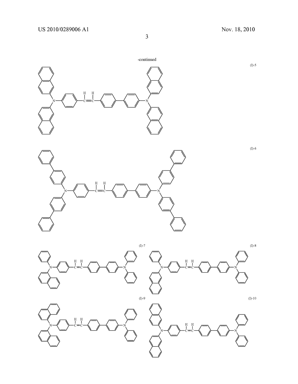 Novel blue organic compound and organic electroluminescent device using the same - diagram, schematic, and image 07