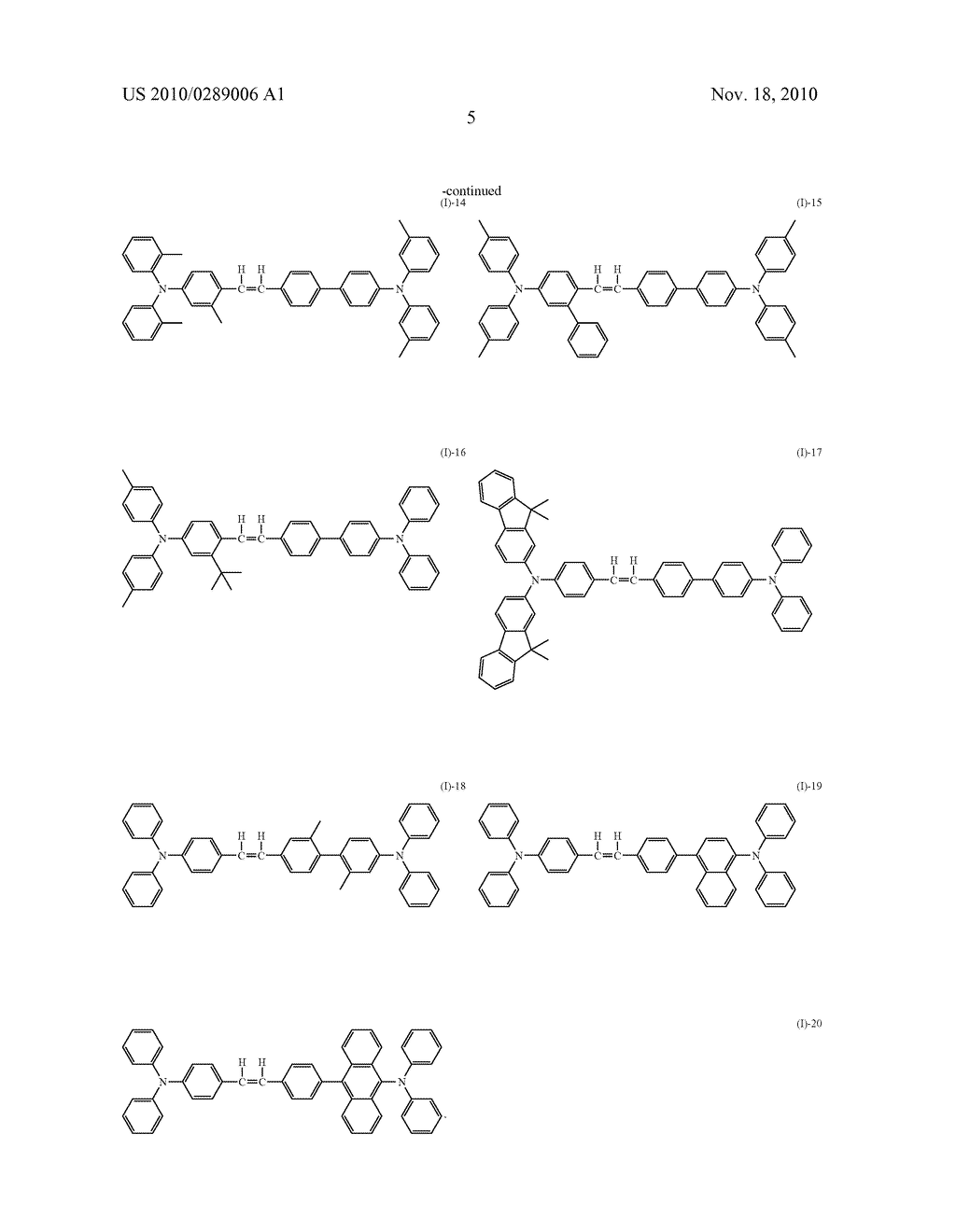 Novel blue organic compound and organic electroluminescent device using the same - diagram, schematic, and image 09