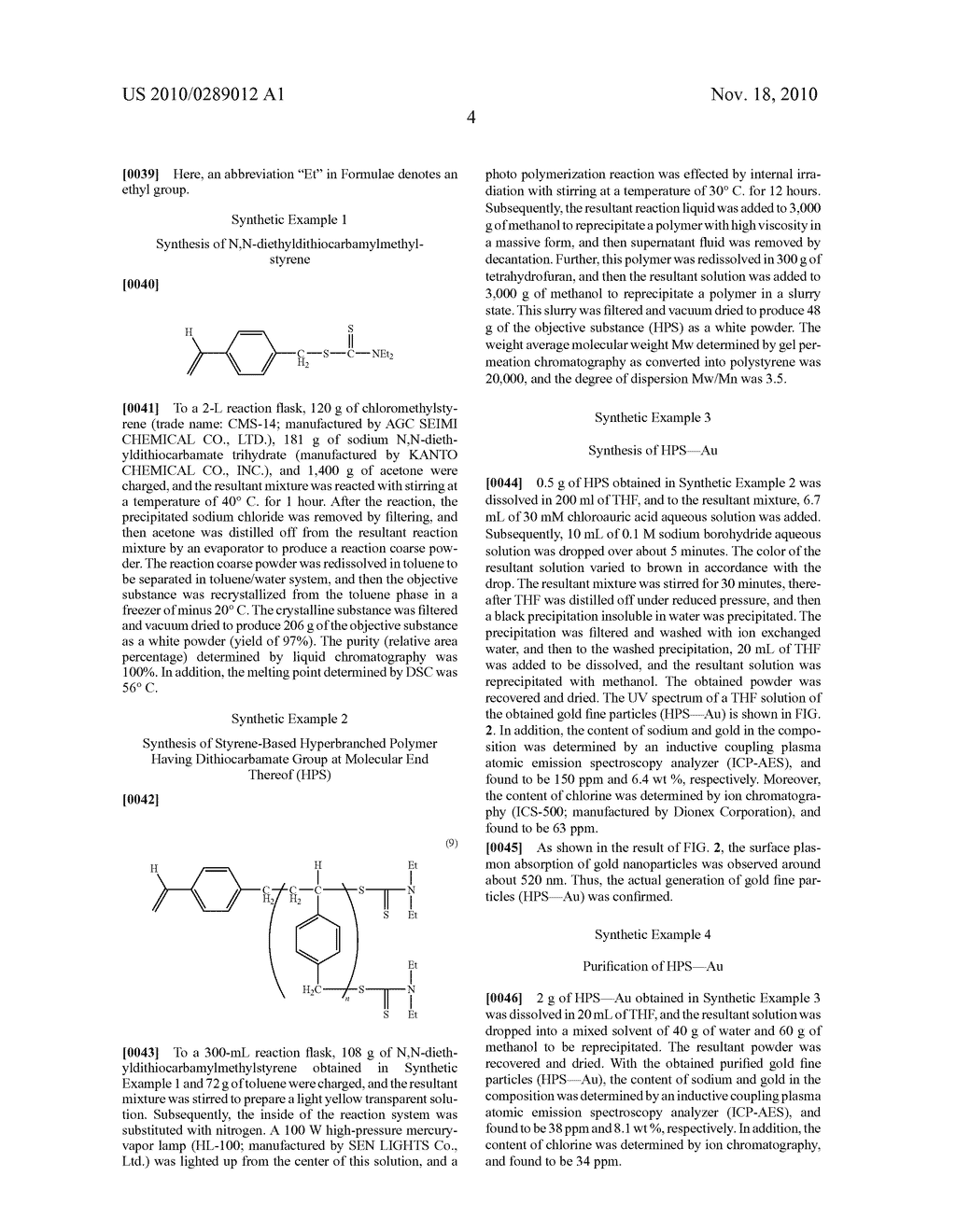 ORGANIC SWITCHING ELEMENT AND METHOD FOR PRODUCING THE SAME - diagram, schematic, and image 10