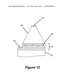 HIGH LIGHT EXTRACTION EFFICIENCY LIGHT EMITTING DIODE (LED) THROUGH MULTIPLE EXTRACTORS diagram and image