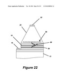 HIGH LIGHT EXTRACTION EFFICIENCY LIGHT EMITTING DIODE (LED) THROUGH MULTIPLE EXTRACTORS diagram and image