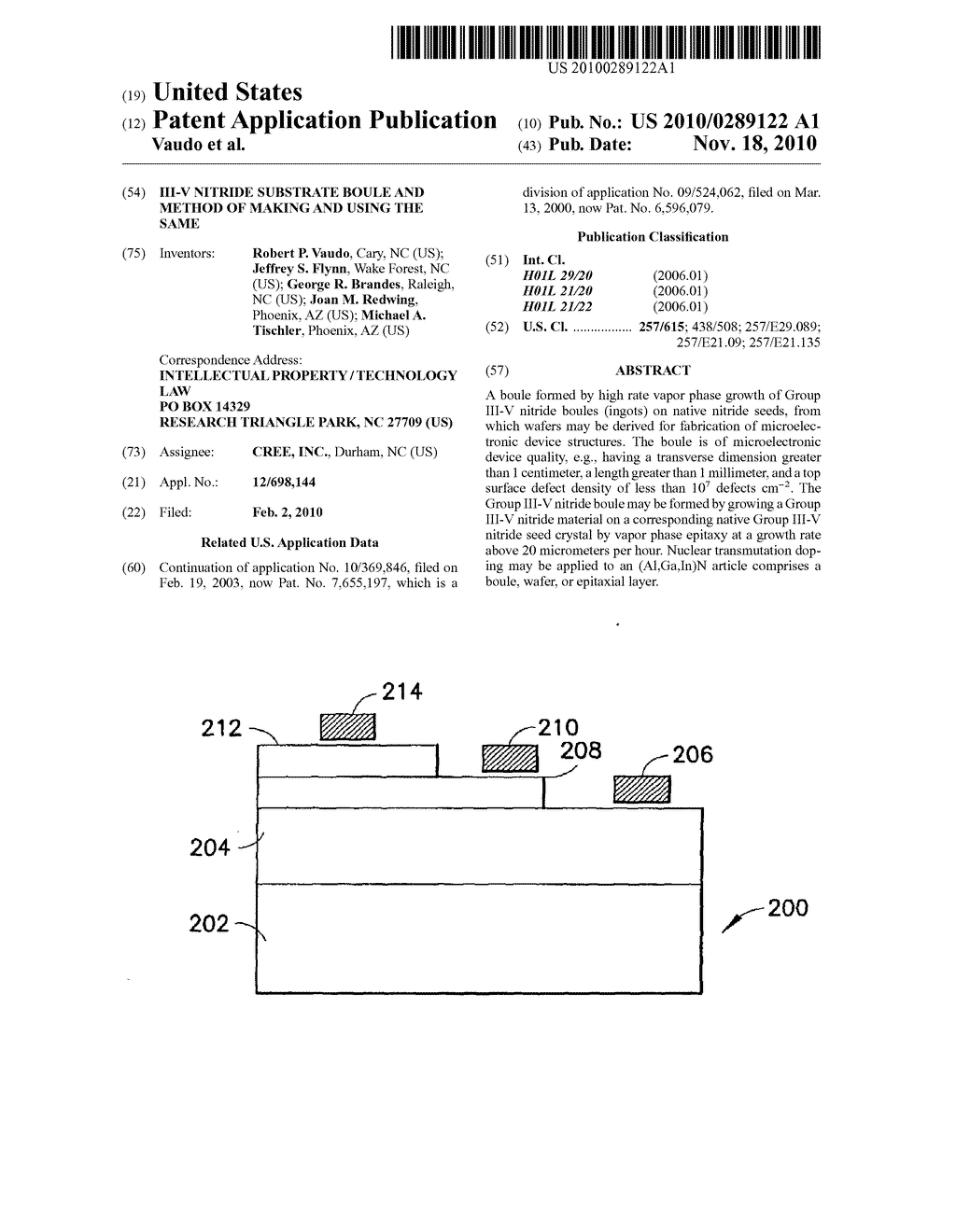 III-V NITRIDE SUBSTRATE BOULE AND METHOD OF MAKING AND USING THE SAME - diagram, schematic, and image 01