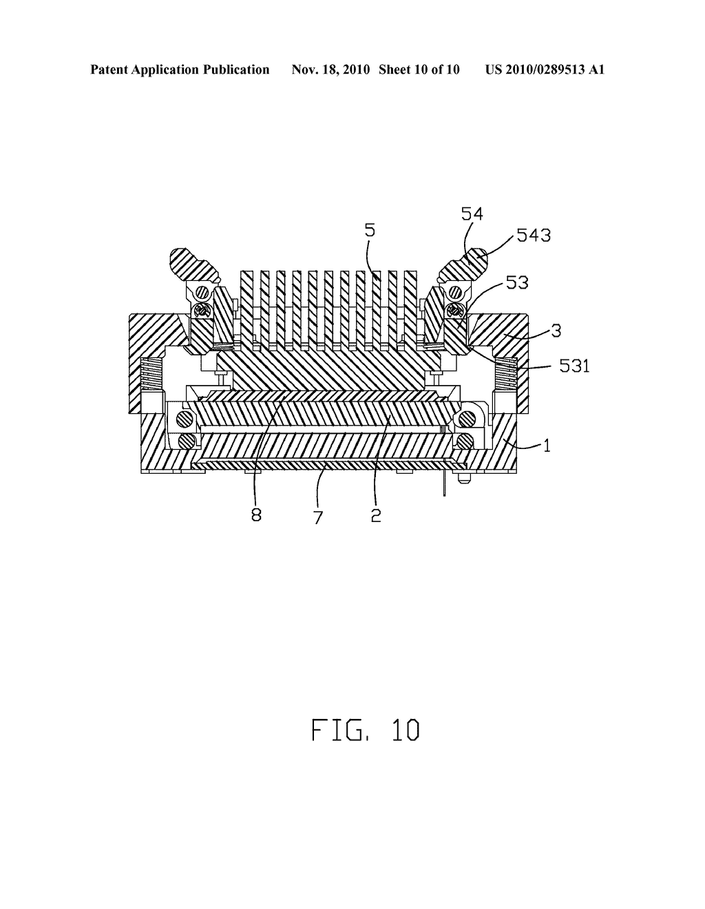 TEST SOCKET ASSEMBLY HAVING HEAT DISSIPATION MODULE - diagram, schematic, and image 11