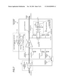 AMPLIFIER, TRANSMITTER, AND METHOD FOR COMPENSATING GAIN diagram and image