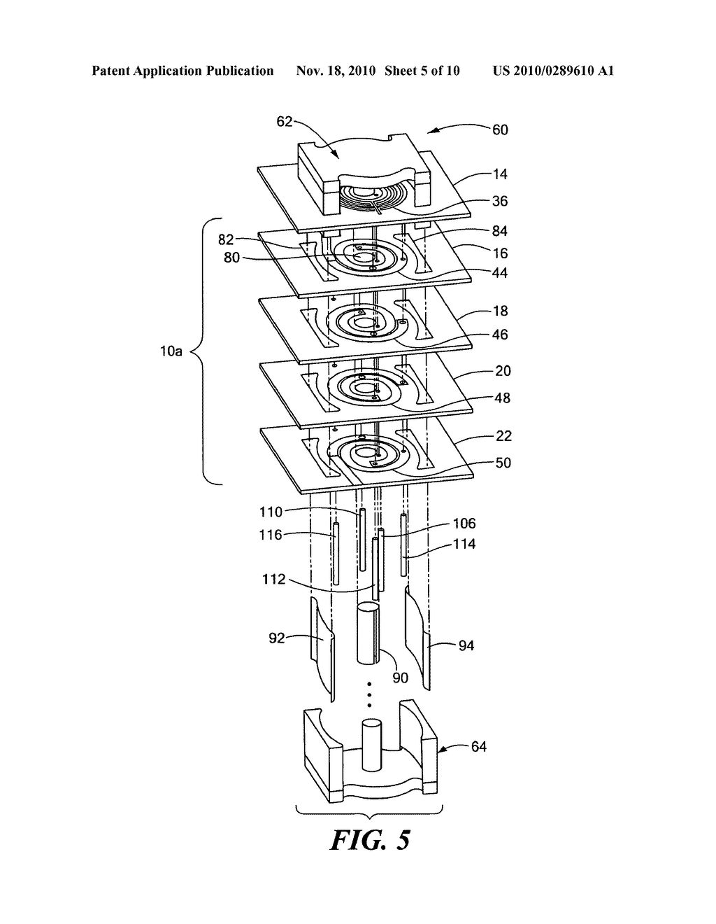 Planar magnetic structure - diagram, schematic, and image 06