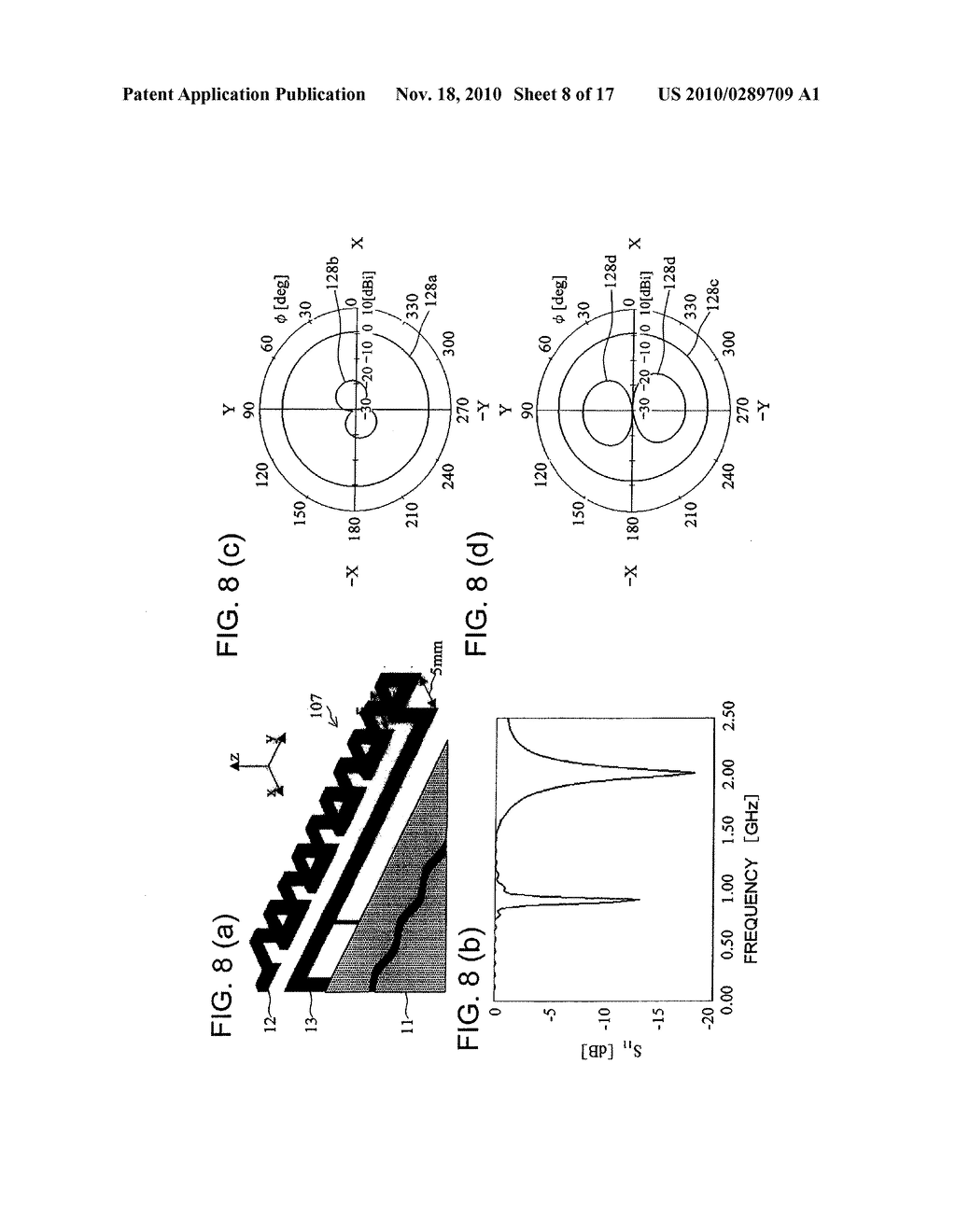 ANTENNA AND WIRELESS COMMUNICATION DEVICE - diagram, schematic, and image 09