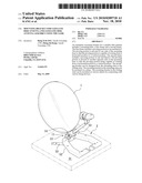 Mounting Bracket for Satellite Dish Antenna and Satellite Disk Antenna Assembly using the same diagram and image