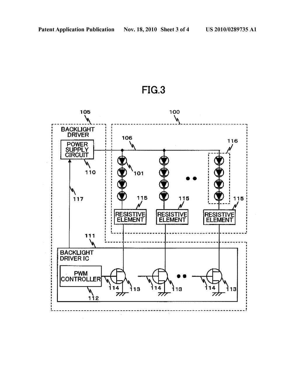 BACKLIGHT DEVICE AND DISPLAY DEVICE - diagram, schematic, and image 04