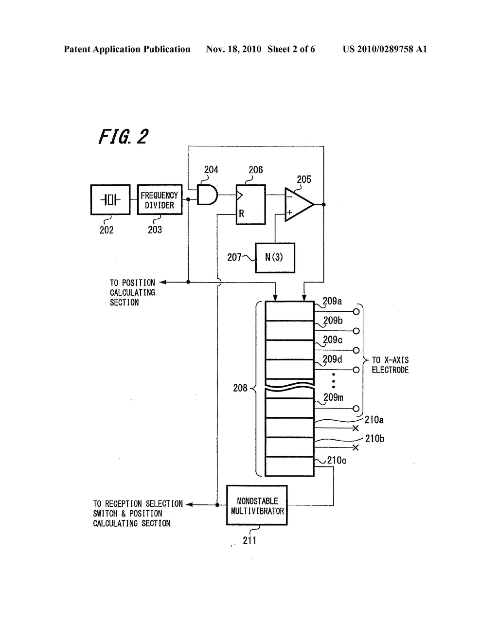 POSITION DETECTING DEVICE AND POSITION DETECTING METHOD - diagram, schematic, and image 03