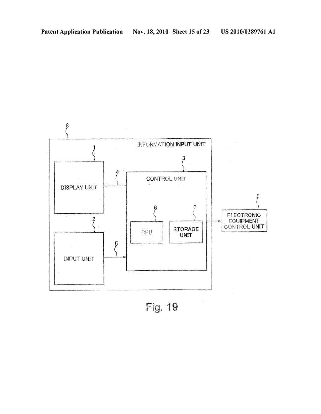 INFORMATION INPUT DEVICE, INFORMATION INPUT METHOD, INFORMATION INPUT CONTROL PROGRAM, AND ELECTRONIC DEVICE - diagram, schematic, and image 16