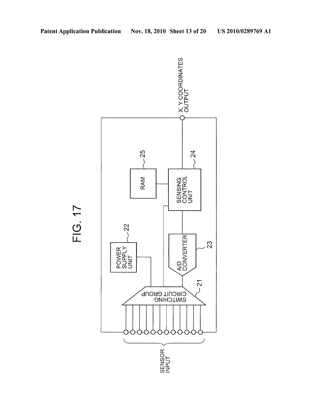 CAPACITIVE TOUCH PANEL DEVICE - diagram, schematic, and image 14