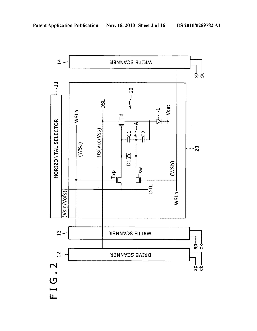 Pixel circuit, display apparatus, and driving method for pixel circuit - diagram, schematic, and image 03