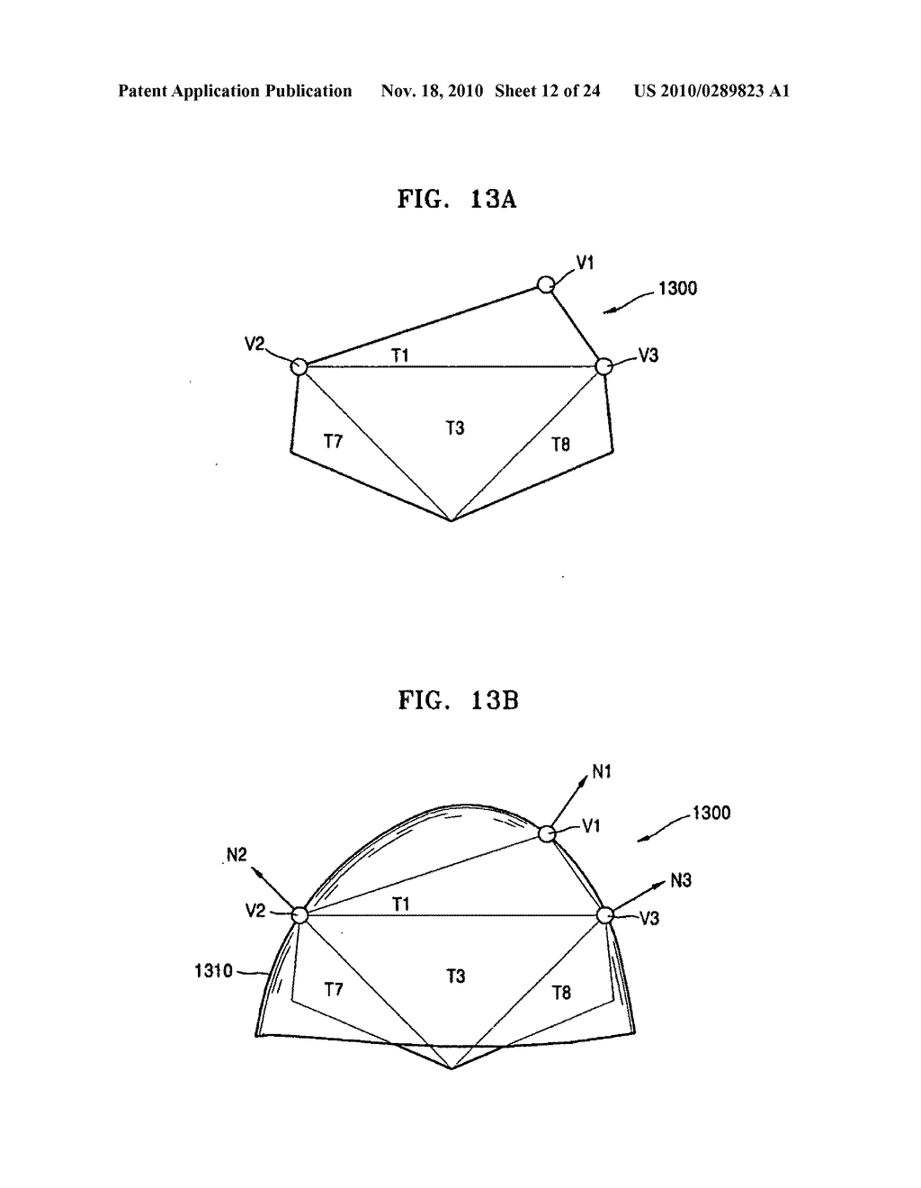 Method, apparatus, and medium for transforming graphic data of an object - diagram, schematic, and image 13