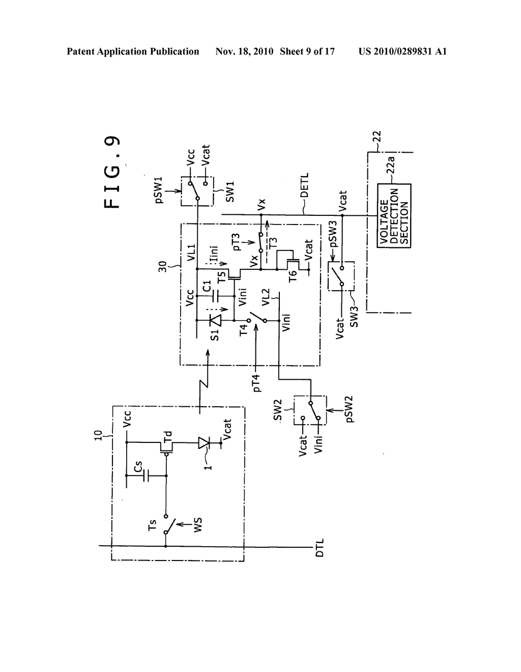 Display apparatus, method for controlling light detection operation - diagram, schematic, and image 10