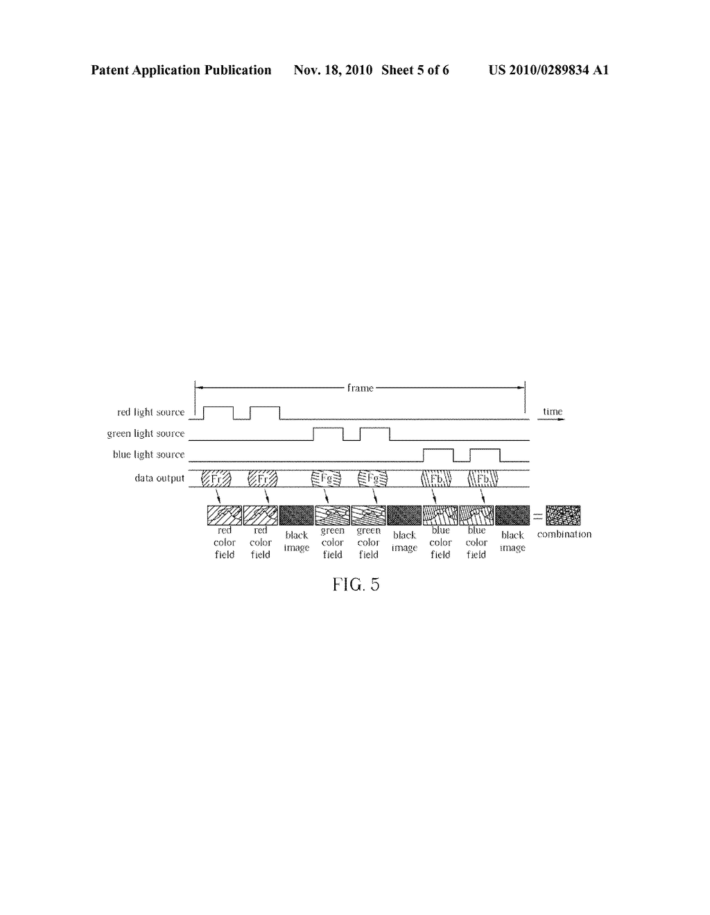 FIELD COLOR SEQUENTIAL DISPLAY CONTROL SYSTEM - diagram, schematic, and image 06