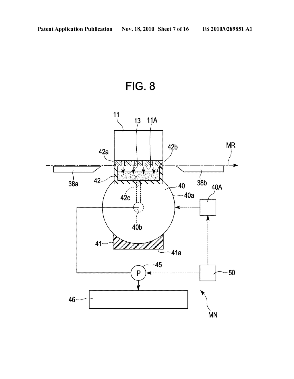METHOD FOR MAINTAINING FLUID EJECTING APPARATUS, AND FLUID EJECTING APPARATUS - diagram, schematic, and image 08