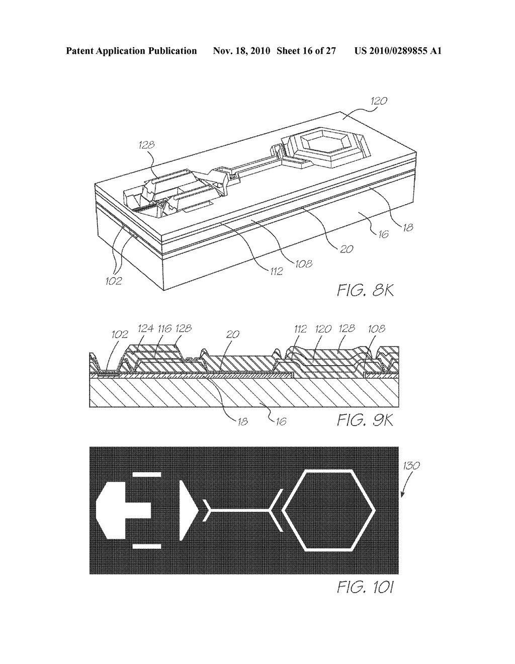 INKJET NOZZLE ASSEMBLY WITH MOVING NOZZLE OPENING DEFINED IN ROOF OF NOZZLE CHAMBER - diagram, schematic, and image 17