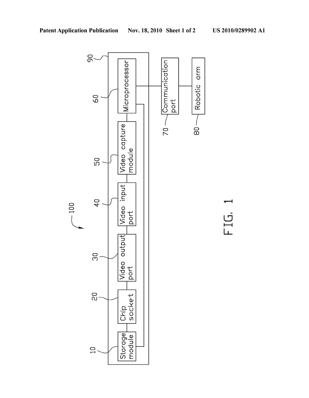 TESTING SYSTEM AND METHOD FOR VIDEO CHIP - diagram, schematic, and image 02