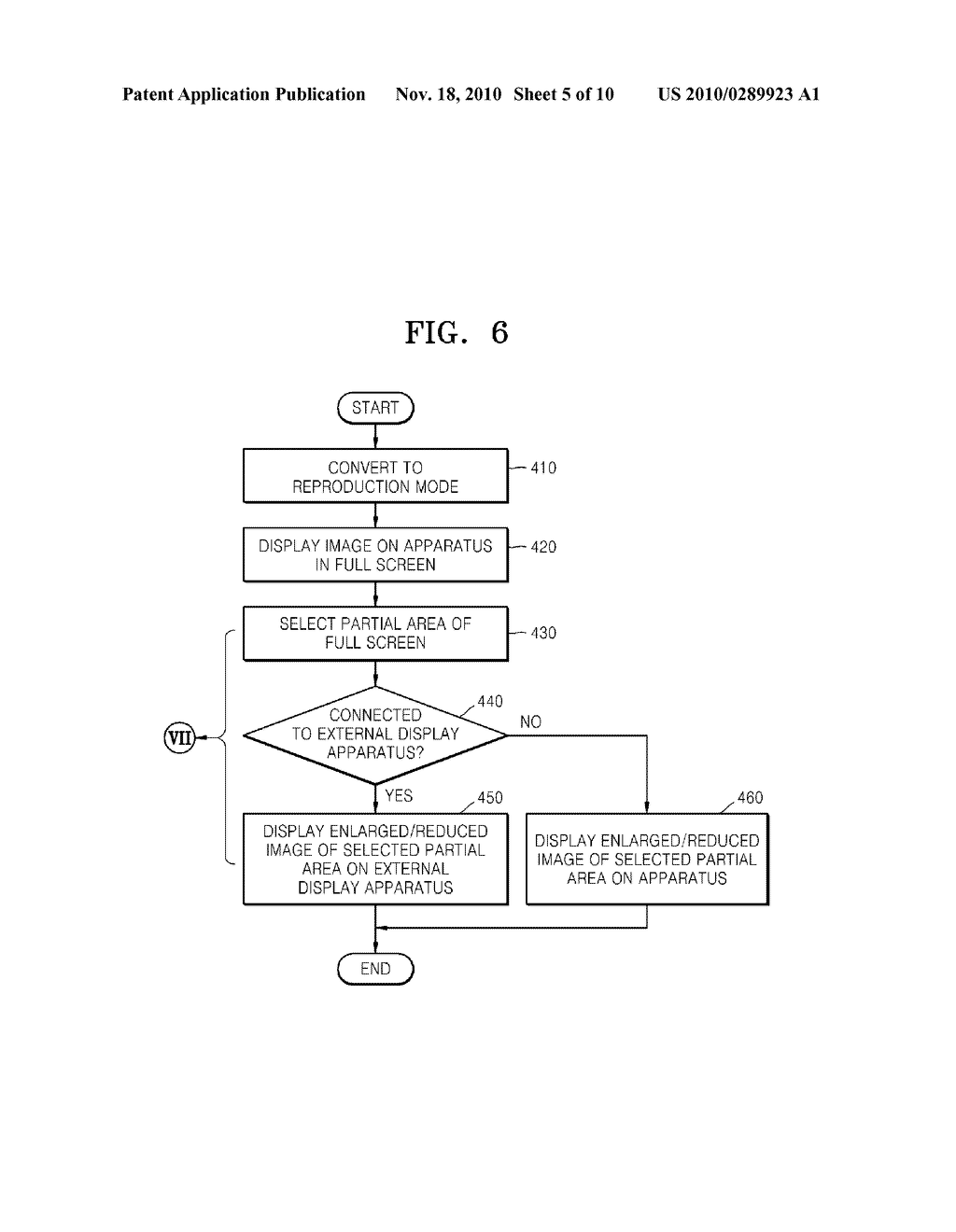 MULTI-DISPLAY DIGITAL IMAGE PROCESSING APPARATUS USING EXTERNAL DISPLAY APPARATUS, METHOD OF OPERATING THE DIGITAL IMAGE PROCESSING APPARATUS, AND COMPUTER READABLE RECORDING MEDIUM HAVING RECORDED THEREON PROGRAM FOR EXECUTING THE METHOD - diagram, schematic, and image 06