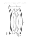 OPTICAL DEVICE, MATERIAL FOR FORMING OPTICAL DEVICE, BACKLIGHT FOR DISPLAY, DISPLAY AND METHOD OF MAKING DEVICE OR MATERIAL diagram and image