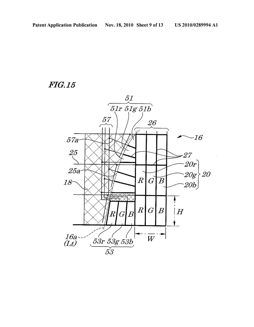 COLOR IMAGE DISPLAY DEVICE, COLOR FILTER SUBSTRATE, COLOR PIXEL ARRAY SUBSTRATE, AND ELECTRONIC DEVICE - diagram, schematic, and image 10