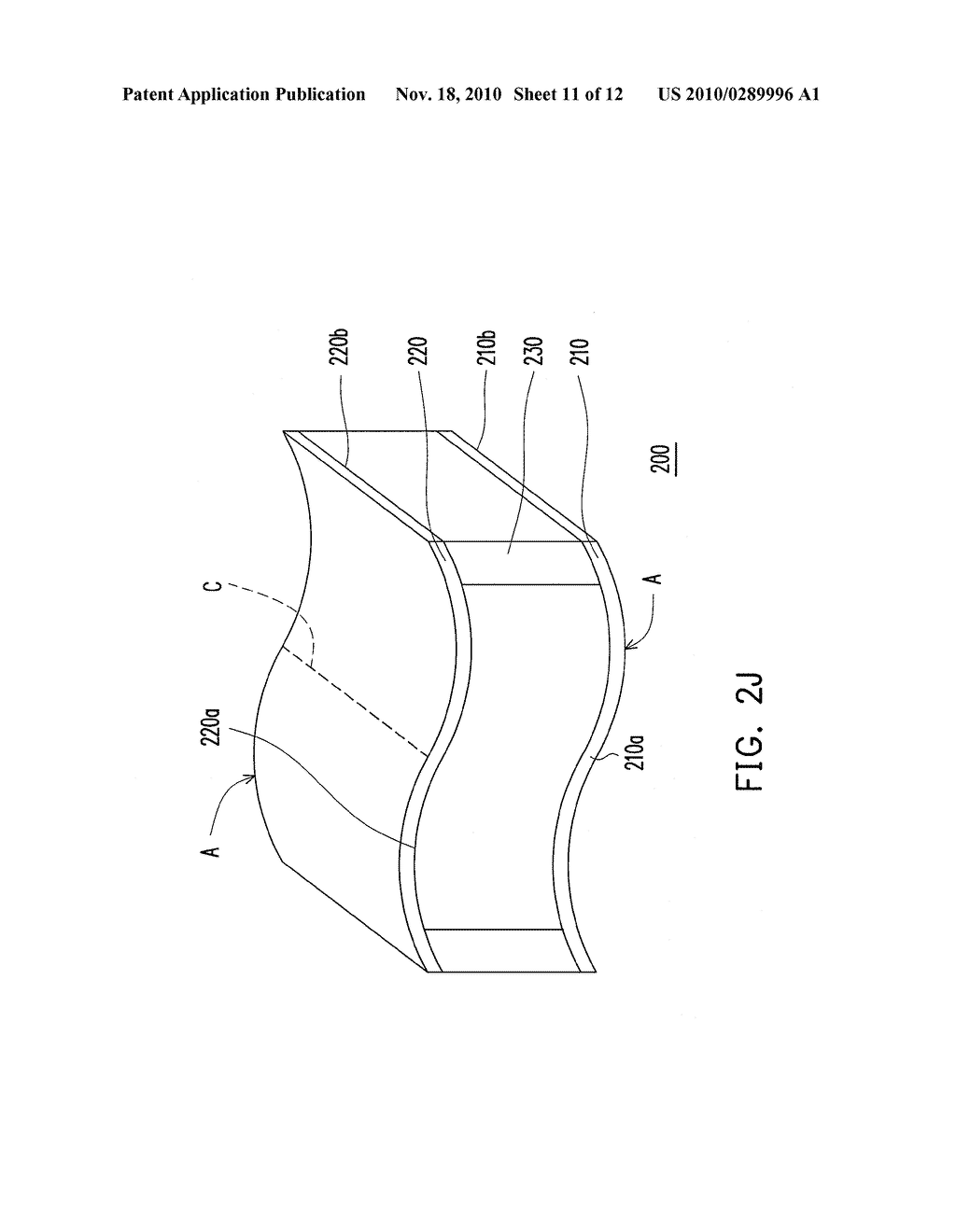 CAMBERED LIQUID CRYSTAL DISPLAY PANEL - diagram, schematic, and image 12