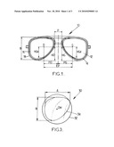 Method of Calculating an Optical System According to a Given Spectacle Frame diagram and image