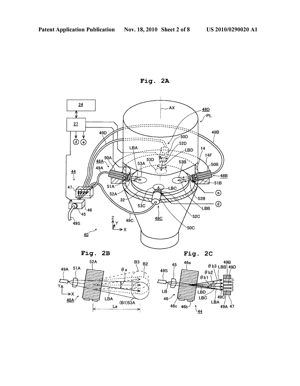 OPTICAL APPARATUS, EXPOSURE APPARATUS, EXPOSURE METHOD, AND METHOD FOR PRODUCING DEVICE - diagram, schematic, and image 03