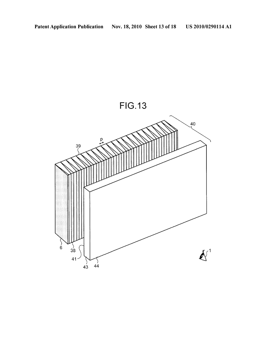 TRANSMISSION-TYPE SCREEN, PROJECTION-TYPE DISPLAY DEVICE, AND IMAGE DISPLAYING METHOD - diagram, schematic, and image 14