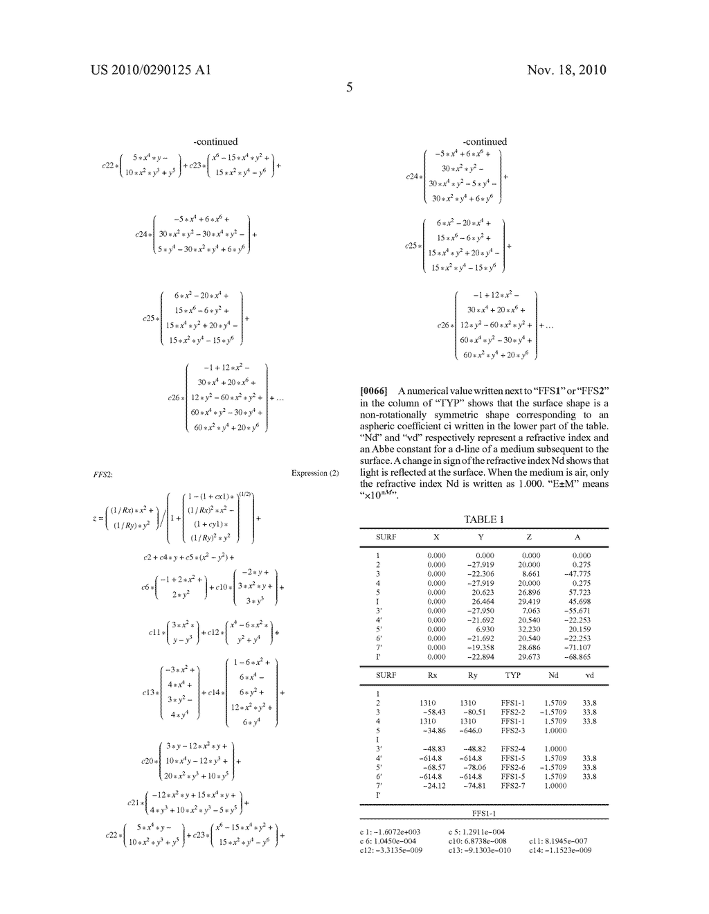 OBSERVATION OPTICAL SYSTEM AND IMAGE DISPLAY APPARATUS - diagram, schematic, and image 11